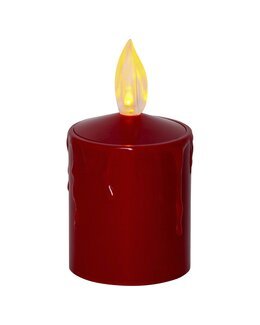 Star Trading LED-Bloklys Rød