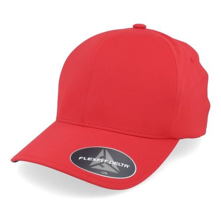 Flexfit - Röd flexfit Keps - Flexfit Delta Red Flexfit @ Hatstore