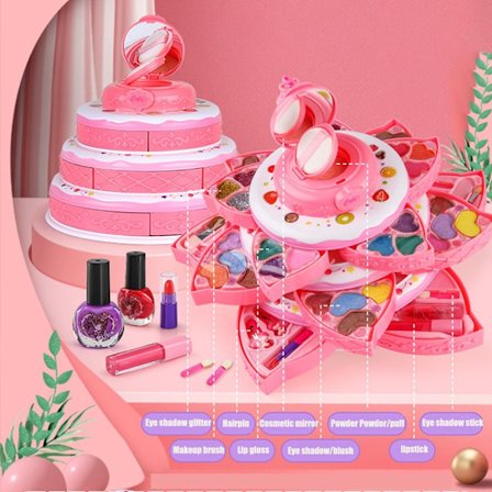 Sminke for barn Kosmetikk Vanity Pink C C