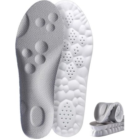 Molnindlægssåler til mænd og kvinder, dynamisk og komfortabel indlægssål, åndbar og svedabsorberende, indlægssål til plantar fasciitis, støtteortose-