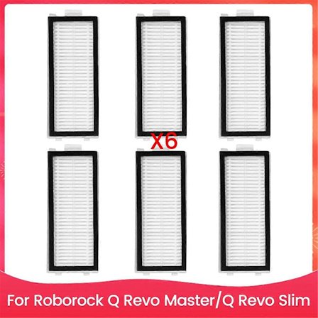 Hepa-suodattimen varaosat Roborock Q Revo Master/Q Revo Slim -malleille, kuten Visat_tfrf