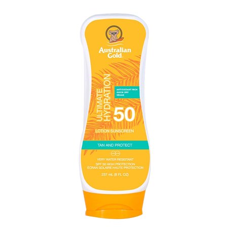 Australian Gold Solcreme Ultimate Hydration Lotion SPF 50 237 ml, Skincare, Solcreme, Solcreme Til Ansigtet