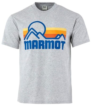 Marmot Men's Coastal Tee SS Grey Heather