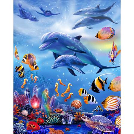 Diamond Painting 5d Diy Diamant Målning Stl.30*40cm