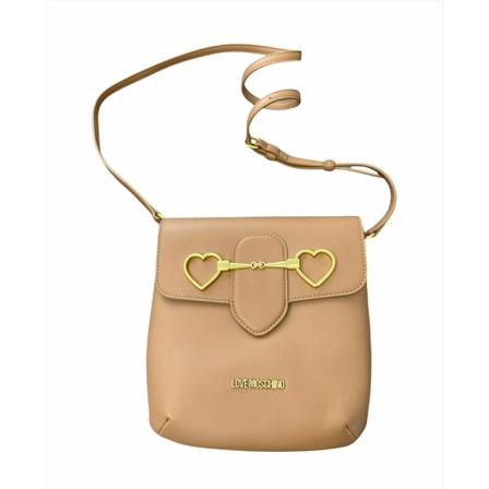 Love Moschino, Cross Body Bags Beige, Dames, Maat:ONE Size