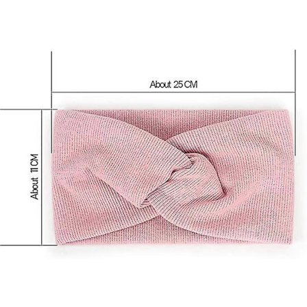 4 stk. Kryds-Kryds Hårbånd Yoga Hårbånd Elastiske Brede Sjal