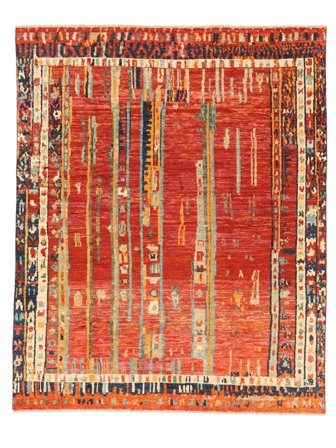 Moroccan Berber - Afghanistan 199X243 Uld, Tæppe
