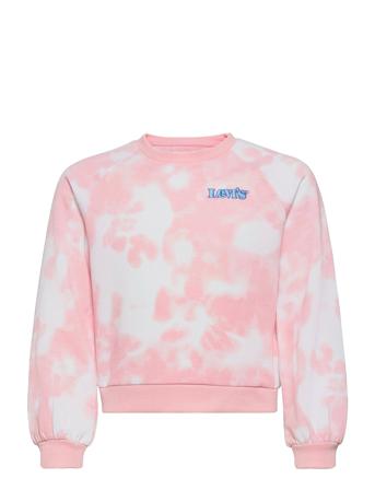Lvg Benchwarmer Crew Sweatshrt Sweat-shirt Genser Rosa Levi's