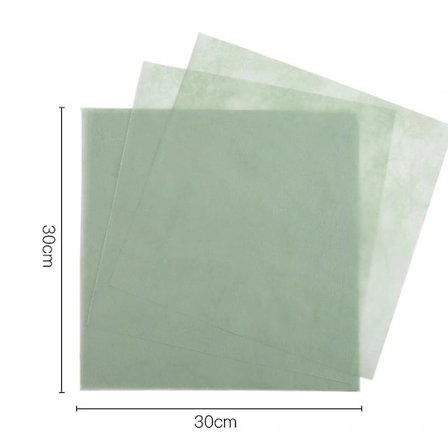 50 arkkia silkkipaperia lahjapaperi, lahjapaperi, kukkakäärepaperi, lahjapaperi, täytepaperi Vaaleanvihreä Light Green 30x30cm