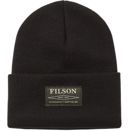 Filson Ballard Watch Cap Black