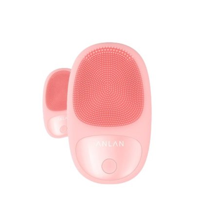 Vanntett elektrisk ansiktsrens børste silikon ansiktsrengjøring børster vibrasjon massasje ansikt rens