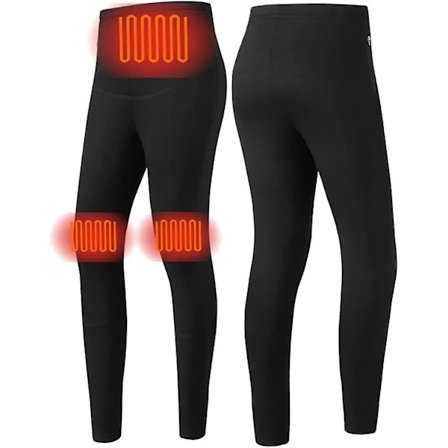 Oppvarmet termisk undertøy, USB elektrisk oppvarmet termisk langarmet T-skjorte supermyk baselag termisk topp - Perfekt