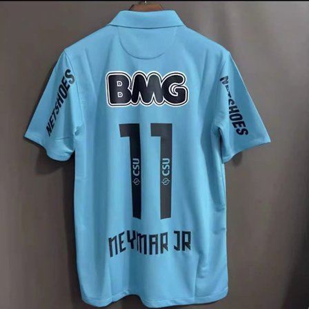 Kausi 1213 Brasilia Santos Jersey Santos Anniversary Edition Nro 11 Neymar Lyhythihainen Jalkapalloasu Retro Top M