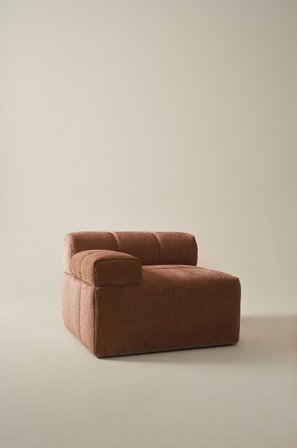 Jotex - Sofamodul Venstre Oransje - DERMY - Kjøp Modulsofaer hos Jotex