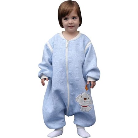 Baby Onesie Bag med avtagbart lock, långärmad bärbar dragkedja