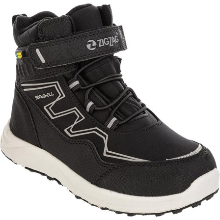 Zig Zag Wazu Kids Winterboot Waterproof Children lined boots Black 28