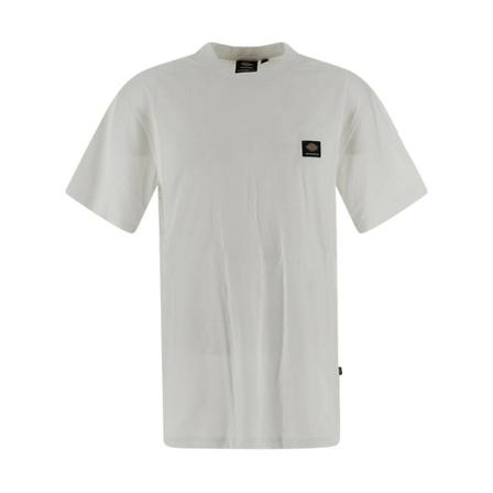 Dickies T-shirt in cotton with logo patch on chest Hvid, Herre T-shirts