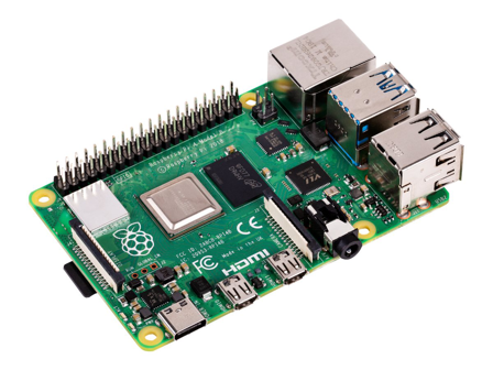 Raspberry Pi 4 Model B - enkeltbrettsdatamaskin