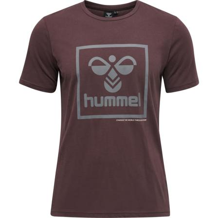 Hummel Men's hmlISAM T-SHIRT Men short-sleeved sweaters Purple L