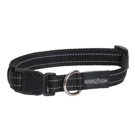 Buster Reflekterande Ställbart, 20x400-550 Mm Svart Hundhalsband Svart One Size