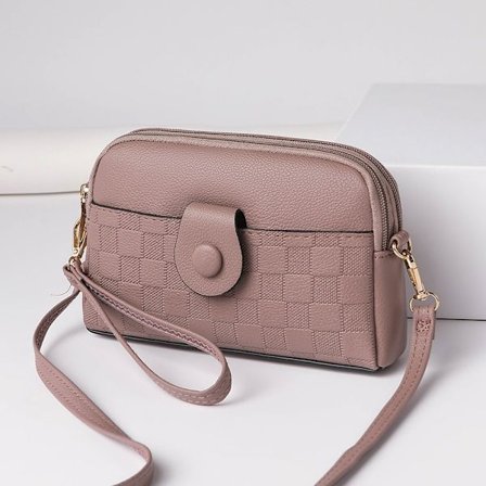 Mr.Puffe Vår Kvinnors Satchel Mode Trend Kvinnors Satchel Mjukt Läder Alla Enkla Axelväska Ny Liten Väska Kvinnor Horn Lila