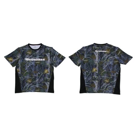 Megabass Game T-Shirt Real Camo - L