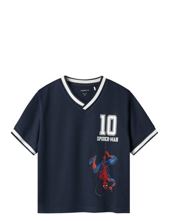 name it | Nmmmatz Spider Nreg Ss Poly Top Mar | 98