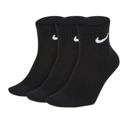 Nike U Everyday Socks Sort, unisex Strømper, Størrelse: L