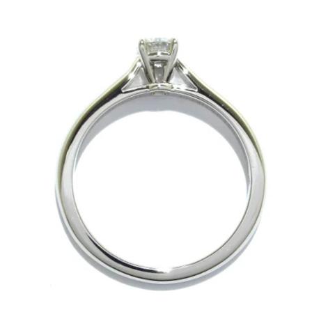 Cartier Vintage Pre-owned Platin ringe Grå, Dame Vintage Smykker, Størrelse: ONE Size