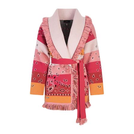 Alanui, Cardigans Rood, Dames, Maat:S