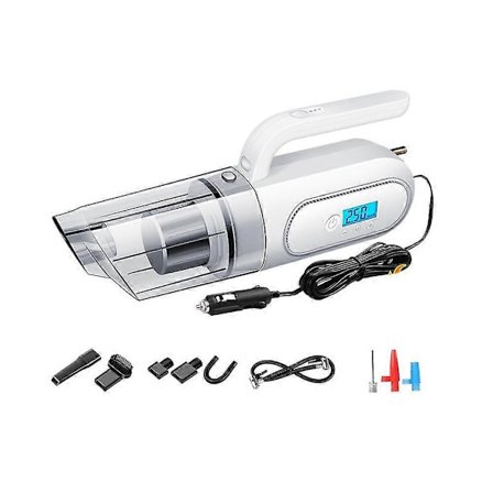 4-i-1 250W 25000pa Håndholdt Støvsuger med LED-lys Kraftig Støvsuger Våd og Tør Brug Kompatibel med-Perfet