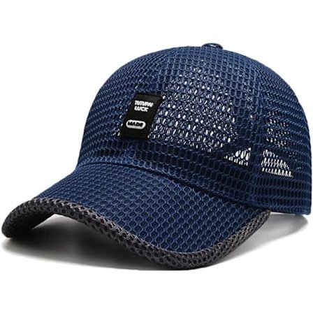 Sommer Mesh Baseball Cap for Menn Kvinner Trucker Mesh Hat Baseball Caps Utendørs Sports Løpehatt