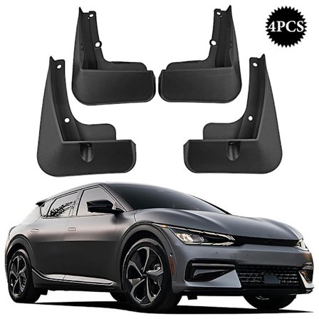 4kpl Auton roiskeläpät Kia Ev6 2023:een, lokasuojat, roiskesuojat, etu- ja takapyörien lokasuoja, autotarvikkeet