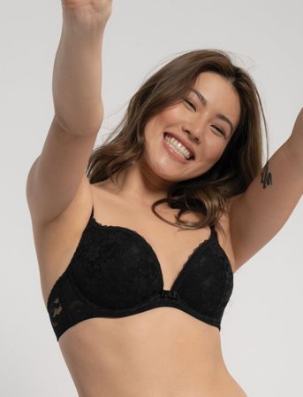 Dorina Sonia-2Pp Push Up Plunge - White - D x 70