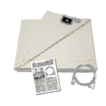 Maadoitus Kaksoisvuoteen Maadoitusarkki Suoja EMF Säteilyä Johtava Kangas Vuodematto 153*203cm