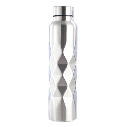 1000 ml Enkelvägg i rostfritt stål vattenflaska Gym Sport