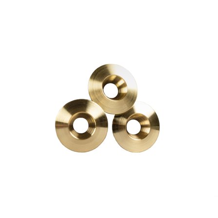 Hide-a-Lite 7474369 Frontring messing, 3-pakk, Belysning