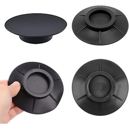 ING 4 stk. Universelle gummiføtter for vaskemaskin, gummivibrasjonsdempere for vaskemaskiner, tørketromler, oppvaskmaskiner, vibrasjonsdemper, 