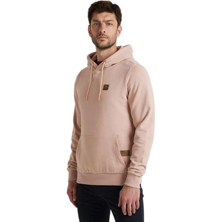 PME Legend Hooded soft brushed fleece , Roze , Heren , Maat: 3XL Hoodies & sweatvesten