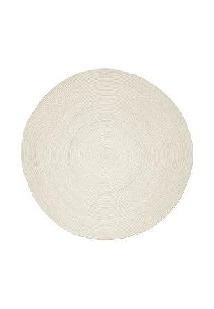 Classic Collection Merino White Mattor Vit 240 cm