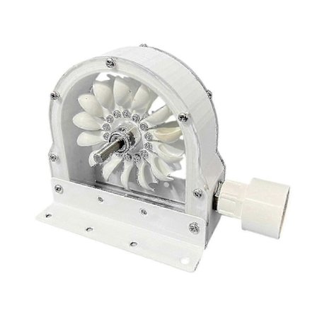 Vandturbine Generator Kit Mini Vandkraftværk Pelton Hjul Kraftværk Bedst Sælgende 2024