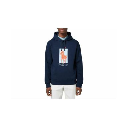Polo Ralph Lauren, Hoodies Niebieski, Mężczyzna, Rozmiar: M