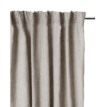 Himla Sunshine Gardin natural 140x250 Gardiner Vit