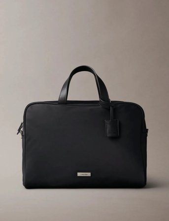 Calvin Klein Sleek Large Commuter - Black - ONE SIZE