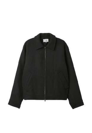 SANDÖ Jacka i ullmix DIEGO Jackor Svart 52