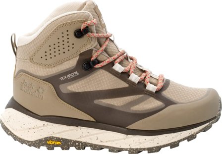 Jack Wolfskin Women's Terraventure Texapore Mid hiking boots Beige 40