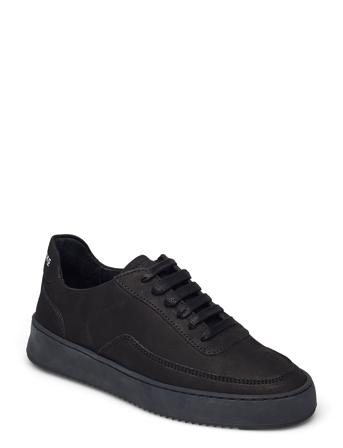 Mondo 2.0 Ripple Nubuck Light Grey Låga Sneakers Svart Filling Pieces