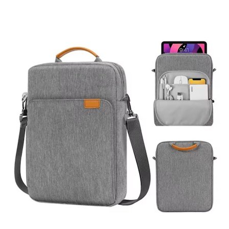 Laptop Tablet Messenger Bag för MacBook Air Pro M1 M2 iPad 9th/10