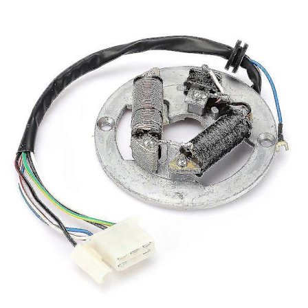 Yamaha PW80 Motorcykel Tändningsmagneto Statorplatta med Dubbel Spole -Sy