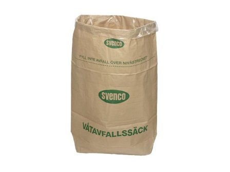 SVENCO Papperssäck papper/plast 125L 25/fp - Lyreco - Städ och hygien - Påsar och säckar - Papperssäckar